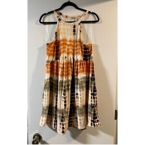 HAPTICS Tie Dye Fall Dress